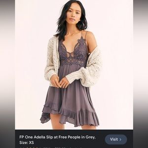 Free People violet Dress